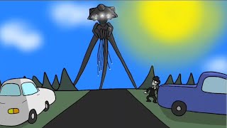 Escaping the City War of the worlds animation [upl. by Matta]