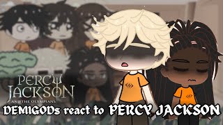 Camp Halfbloods react to Percy Jackson  Percy Jackson and the Olympians  Gacha Life [upl. by Baniez]