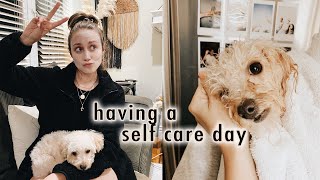 self care day  home tour behindthescenes  XO MaCenna Vlogs [upl. by Annayrb]