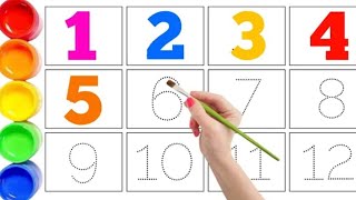 1 to 100 counting 123 Numbers learn to count One two three 1 to 20 abc alphabet a to z [upl. by Blondelle]