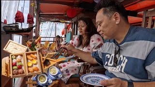 Aqua Luna Lunch Dim Sum Cruise Hong KongHongkong🇭🇰Nepali🇳🇵KrishnaGorey [upl. by Platto]