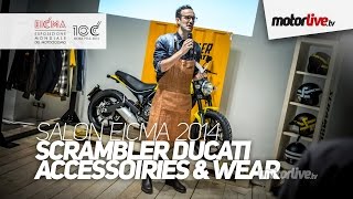 NEW 2015  SALON MILAN EICMA  SCRAMBLER DUCATI [upl. by Teerprah799]