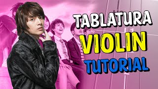 Dagagada Ji Hoos theme  Boys Over Flowers OST Violín Tutorial [upl. by Hilar135]