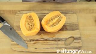 How to Choose and Cut a Tuscan Melon [upl. by Dorlisa857]