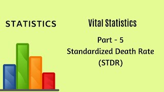 Vital Statistics  Demography  Part 2  CDR Solved Example  Statistics [upl. by Anilef]