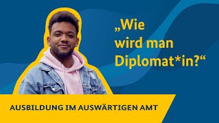 Diplomatie im Dialog – wie wird man Diplomatin [upl. by Nagiam]