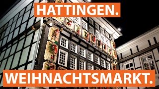 Der Weihnachtsmarkt in Hattingen  Weihnachtsmärkte im Ruhrgebiet  checkpottclip [upl. by Donoho]