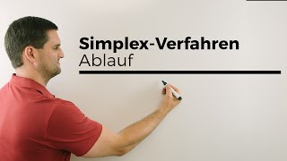 Ablauf SimplexVerfahren SimplexAlgorithmus SimplexMethode Pivotelement etc Lernvideo [upl. by Ahtram]