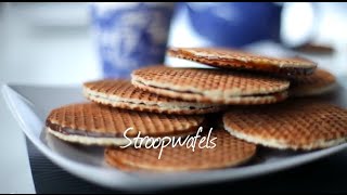 How to make Stroopwafels  Stroopwafel Production Process  Amsterdam Good Cookies [upl. by Aicyla]