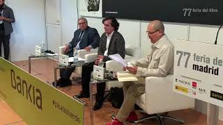 CARTARESCU en Feria del Libro Madrid mayo 2018 Video tomado del FB de la FLM [upl. by Eedolem]