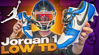 Cleat of the Year Jordan 1 Low TD Football Cleats [upl. by Auka717]