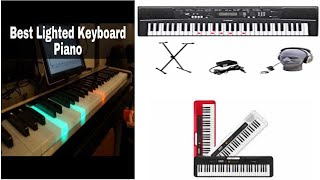 Best Lighted Keyboard Piano 2024 [upl. by Onitnatsnoc]