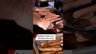 6 sausage sizzle cooks up online debate over snag prices [upl. by Adnerak973]