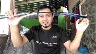 Review raket badminton cloning LiNing turbo charging N9II [upl. by Imiaj]