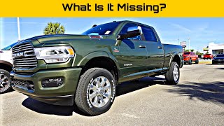 2022 RAM 2500 Laramie Sport Review  RAM Still Wont Let You Order This Color With A Popular PKG [upl. by Vento159]