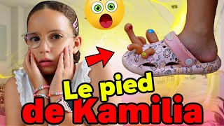 GROS PROBLEME 😱 Les PIEDS de KAMILIA  CEST la CATASTROPHE [upl. by Dremann]