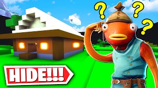 Fortnite Hide and Seek Secret Minecraft Map Fortnite Creative Mode [upl. by Eioj]