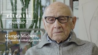 Ritratti  Giorgio Michetti 100 anni tra colori e pennelli english subtitles [upl. by Aibsel46]