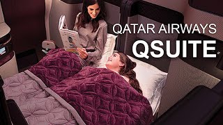 The Qsuite  Qatar Airways Business Class [upl. by Jenn]