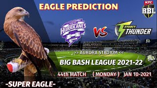 Hobart Hurricanes vs Sydney Thunders  Big Bash League 202122  Eagle Prediction [upl. by Torey262]