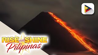 Bulkang Mayon nagbuga ng lava at malalaking tipak ng nagbabagang bato [upl. by Aserehtairam570]