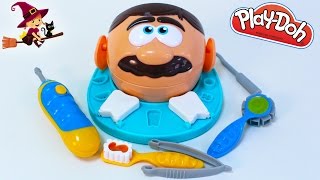 Play Doh el Dentista Bromista Set de Plastilina [upl. by Anglim]