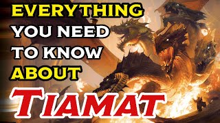 Everything You Need To Know About Tiamat the Dragonqueen  DampD 5E Lore [upl. by Hammer]