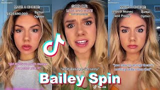 NEW Bailey Spinn POV Tiktok Funny Videos 2021  Best tik tok POVs of Bailey Spin [upl. by Marchelle]