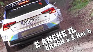 2° Rally Trentino 2024 Traversi su fango e CRASH a 3 Kmh [upl. by Adal803]