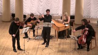 Telemann Paris Quartet emoll Distrait e Modere [upl. by Anuhsal128]