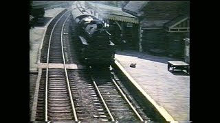 Blandford Forum Railway Station 1960s Part 2 [upl. by Noma]