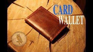 Small Leather Card Wallet [upl. by Aven]