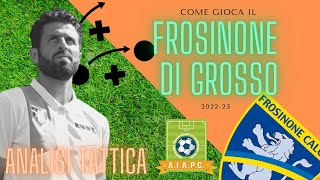 ⚽️ Analisi Tattica ⚽️ Come gioca il FROSINONE di GROSSO 202223 🟡🔵 [upl. by Hafeenah431]