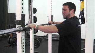 Unracking the Bar for Back Squats [upl. by Slorac]