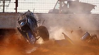 The Worst Dirt Racing Crashes of 2023 [upl. by Lein]