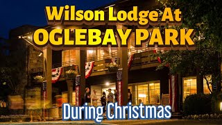 Christmas at Oglebay  Wilson Lodge Tour [upl. by Einafats]