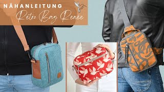 Nähanleitung Retro Bag Renée [upl. by Gaylor]