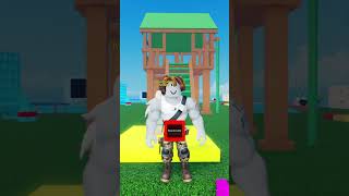 Giga Bacon speed 💪😱 shorts roblox [upl. by Gambrell]