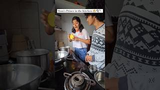 Moms Prince Cooking  Ammede Rajakumaran  Funny cooking video  Cooking fails funny trending [upl. by Sinnard]