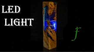 Wood and Resin Light [upl. by Oicafinob447]