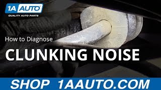 Clunking Noise When Driving Your Car SUV or Truck Over Bumps [upl. by Nossyla]