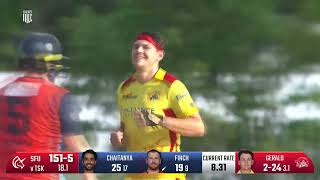 Gerald Coetzees 4 Wicket Haul [upl. by Esydnac]