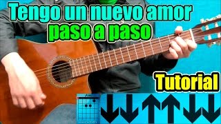 Como tocar quotTengo un nuevo amorquot guitarra Música religiosa [upl. by Obellia279]