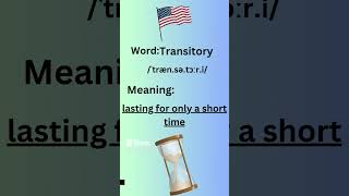 How to Pronounce Transitory in American Accent learnenglish learning [upl. by Costanza]