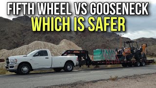 Safer Fifth Wheel Hitch vs Gooseneck Lets find out [upl. by Congdon]