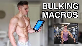 Lean Bulking How to Calculate Your Calories amp Macros  New Gym [upl. by Berkman]