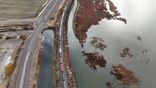 Upper Klamath LakeDrone flight [upl. by Ffej]