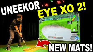 UNEEKOR EYE XO 2  FIRST LOOK Golf Simulator Install amp Review UNBOXING amp SETUP [upl. by Aniakudo]