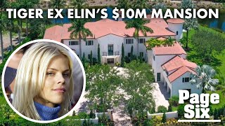 Inside Tiger Woods’ ex Elin Nordegren’s new 10M Palm Beach mansion  Page Six Celebrity News [upl. by Honan]