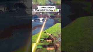 Luckiest Fortnite Moments in History😱 fortnite fortniteclips shorts [upl. by Nanreik879]